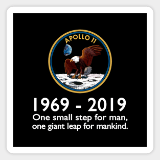 Apollo 11 Moon Landing 50th Anniversary Magnet